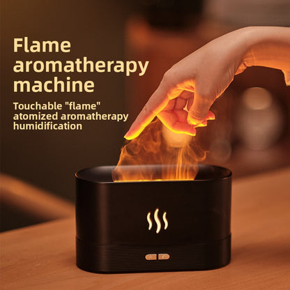 Flame aroma diffuser