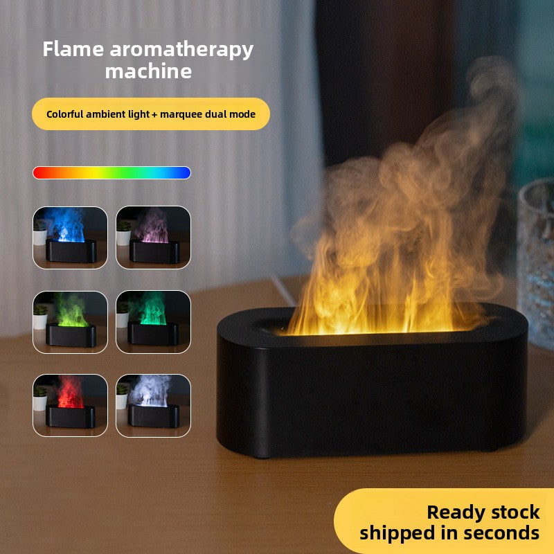 Flame aroma diffuser