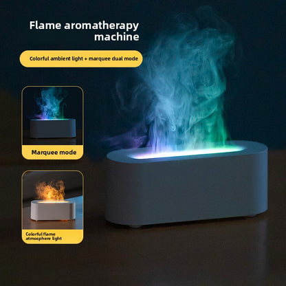 Flame aroma diffuser