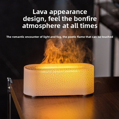Flame aroma diffuser
