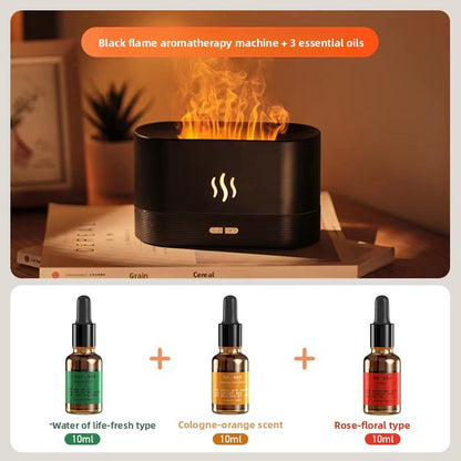 Flame aroma diffuser