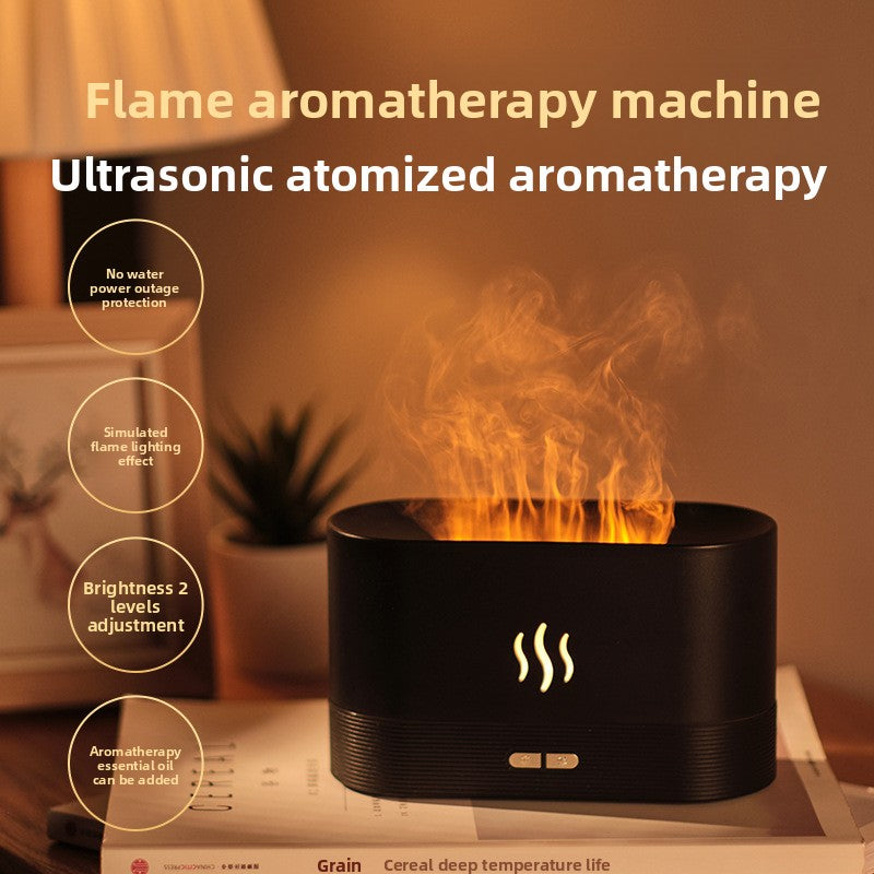 Flame aroma diffuser