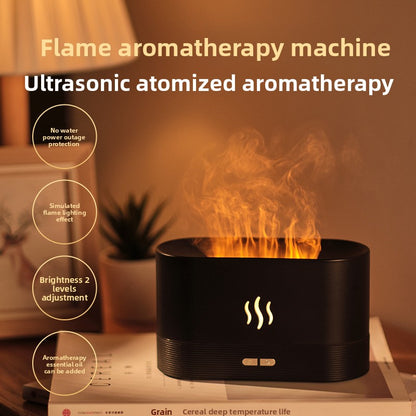 Flame aroma diffuser