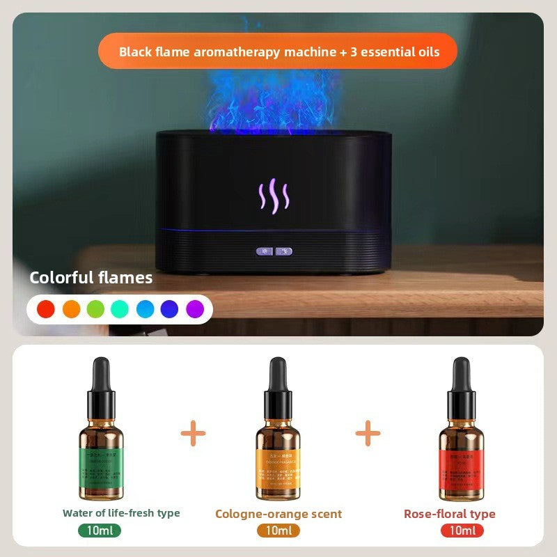 Flame aroma diffuser