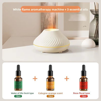 Flame aroma diffuser