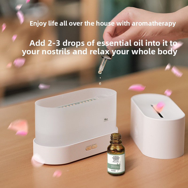 Flame aroma diffuser