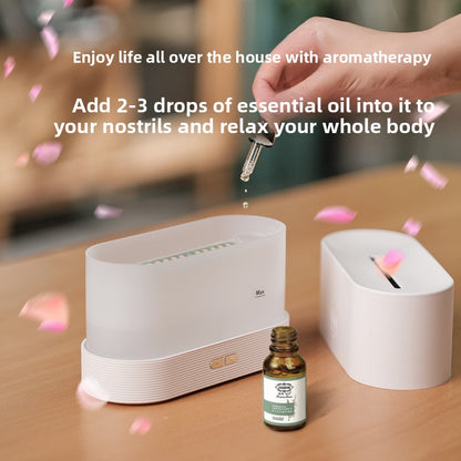 Flame aroma diffuser