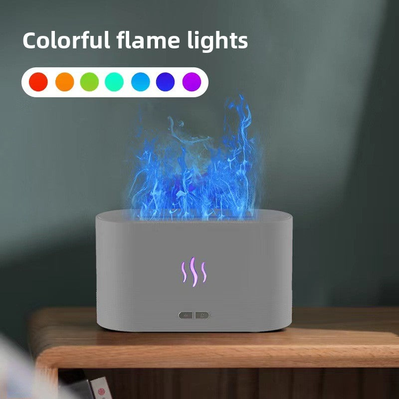Flame aroma diffuser