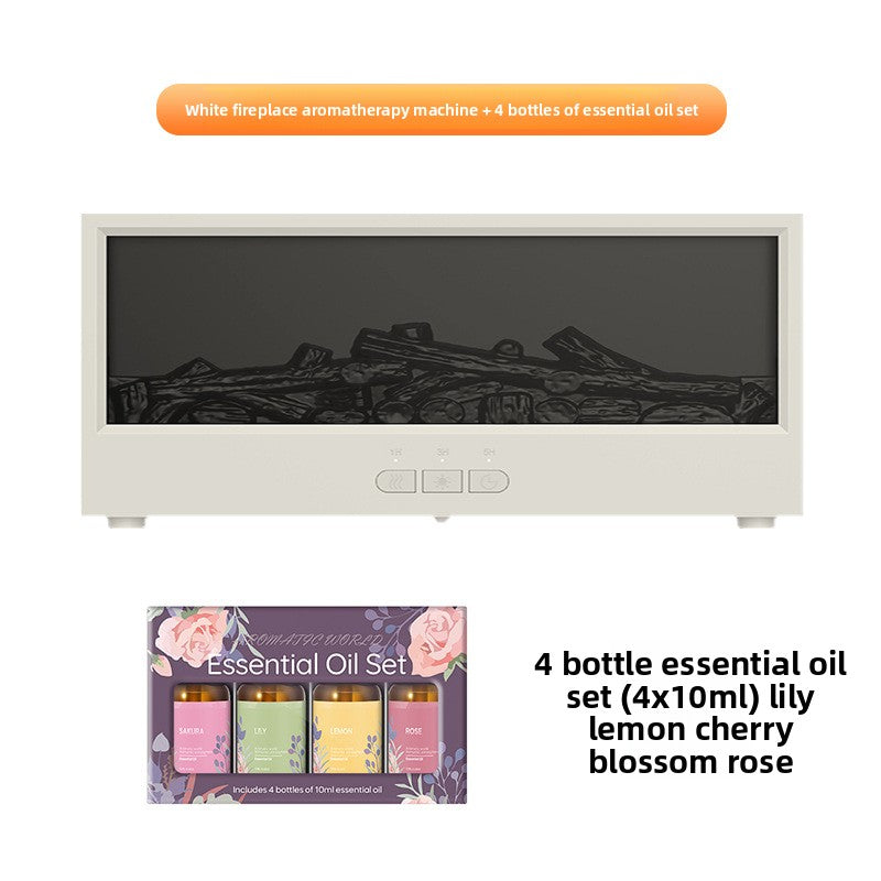 Flame aromatherapy humidifier