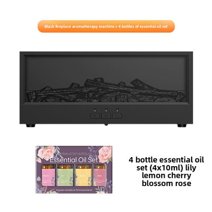Flame aromatherapy humidifier