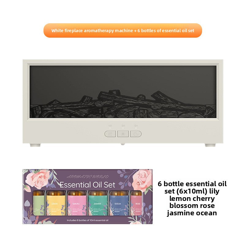Flame aromatherapy humidifier