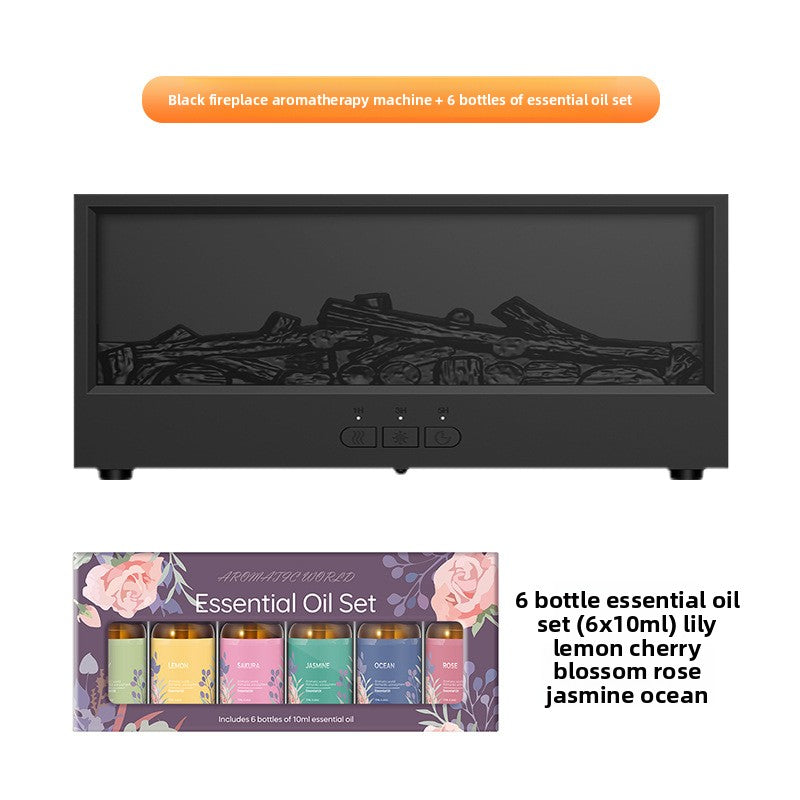Flame aromatherapy humidifier