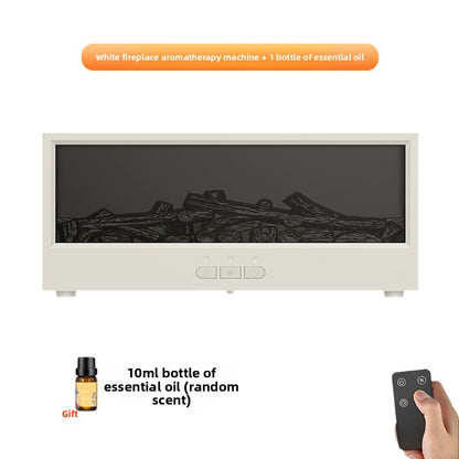 Flame aromatherapy humidifier