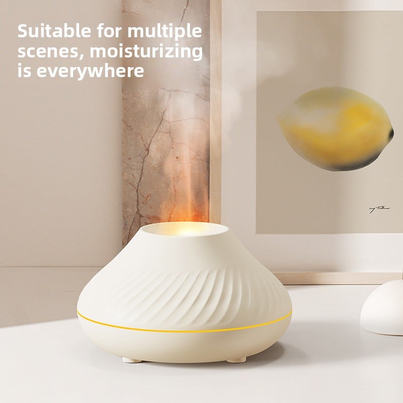 Flame Aromatherapy Machine, Office Desktop Humidifier, Car mounted Automatic Spray Fragrance Machine, Home Essential Oil Diffuser
