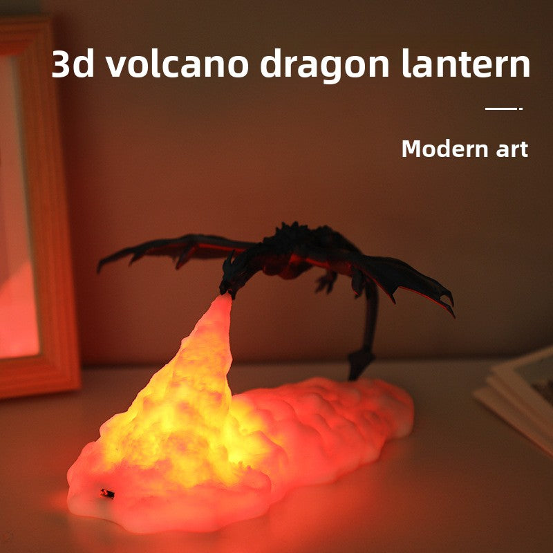 Flame Dragon LED night light