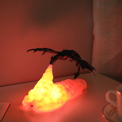 Flame Dragon LED night light