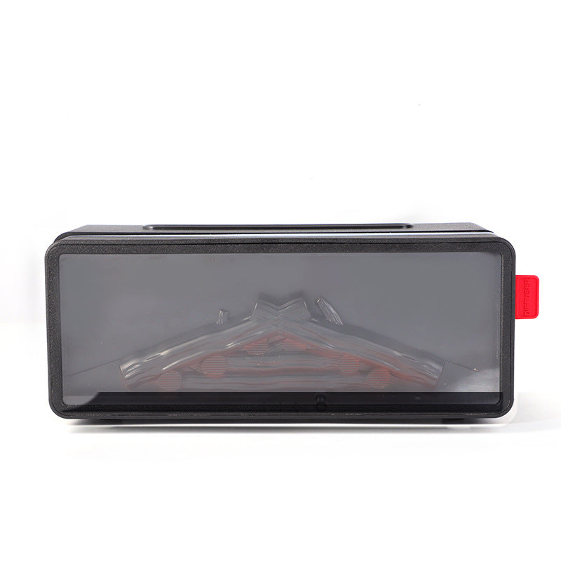 Flame effect electric fireplace essential oil diffuser