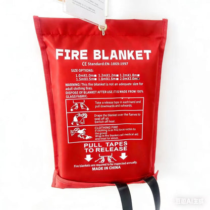 Flame Retardant Fiberglass Fire Blanket