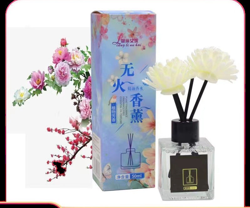 Flameless Aromatherapy Diffuser with Long-Lasting Fragrance