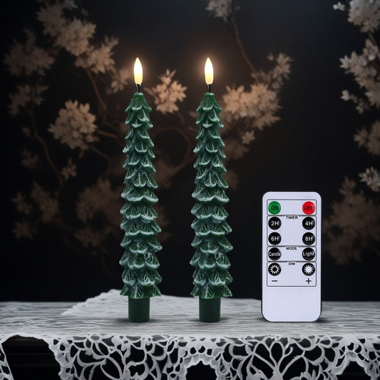 Flameless LED Paraffin Candle