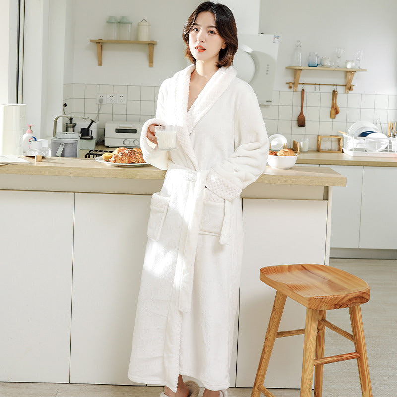 Flannel Bathrobe