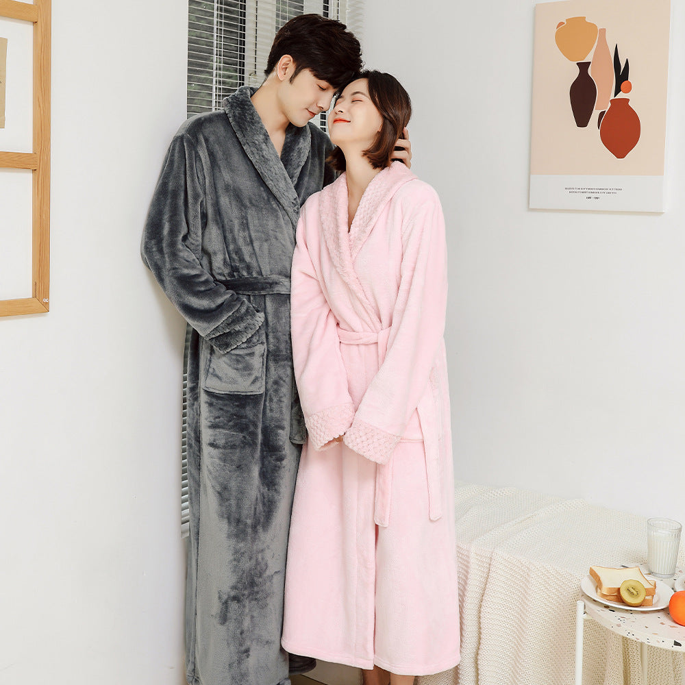 Flannel Bathrobe