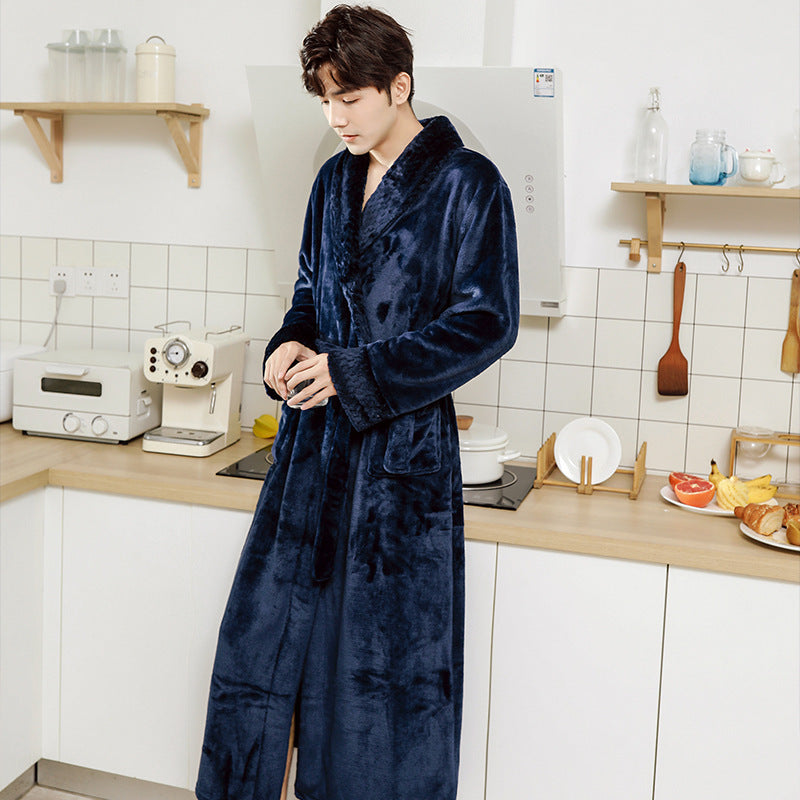 Flannel Bathrobe