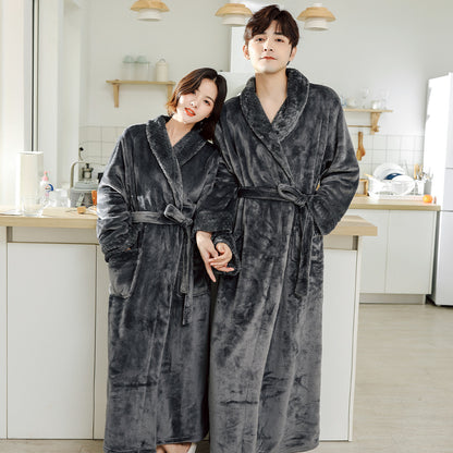 Flannel Bathrobe
