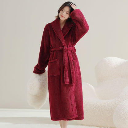 Flannel Bathrobe