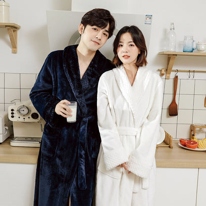 Flannel Bathrobe