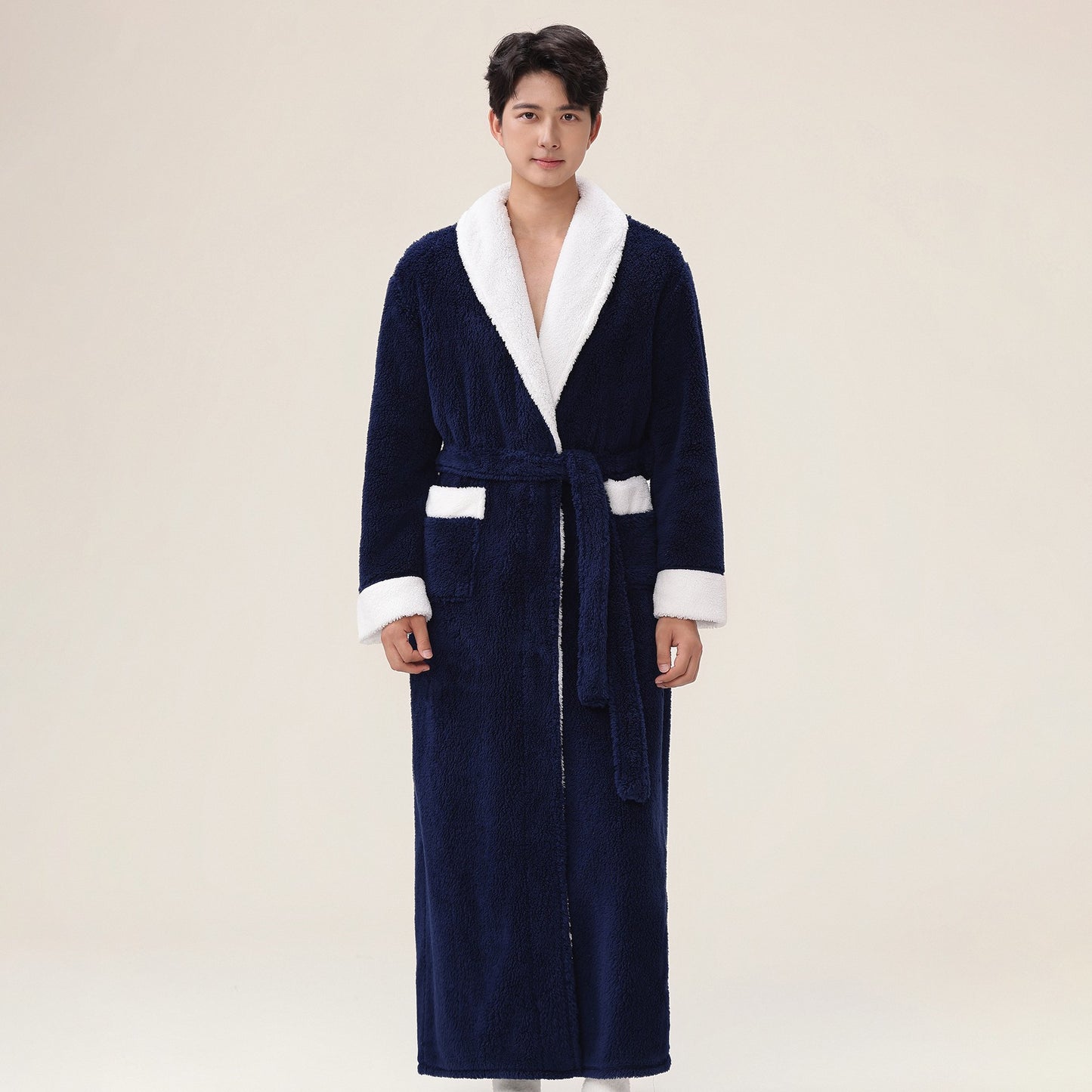 Flannel Bathrobe