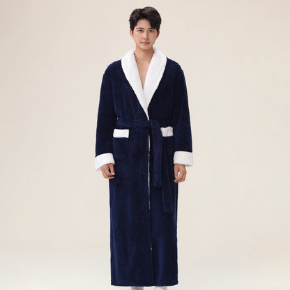 Flannel Bathrobe