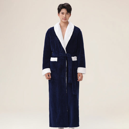 Flannel Bathrobe