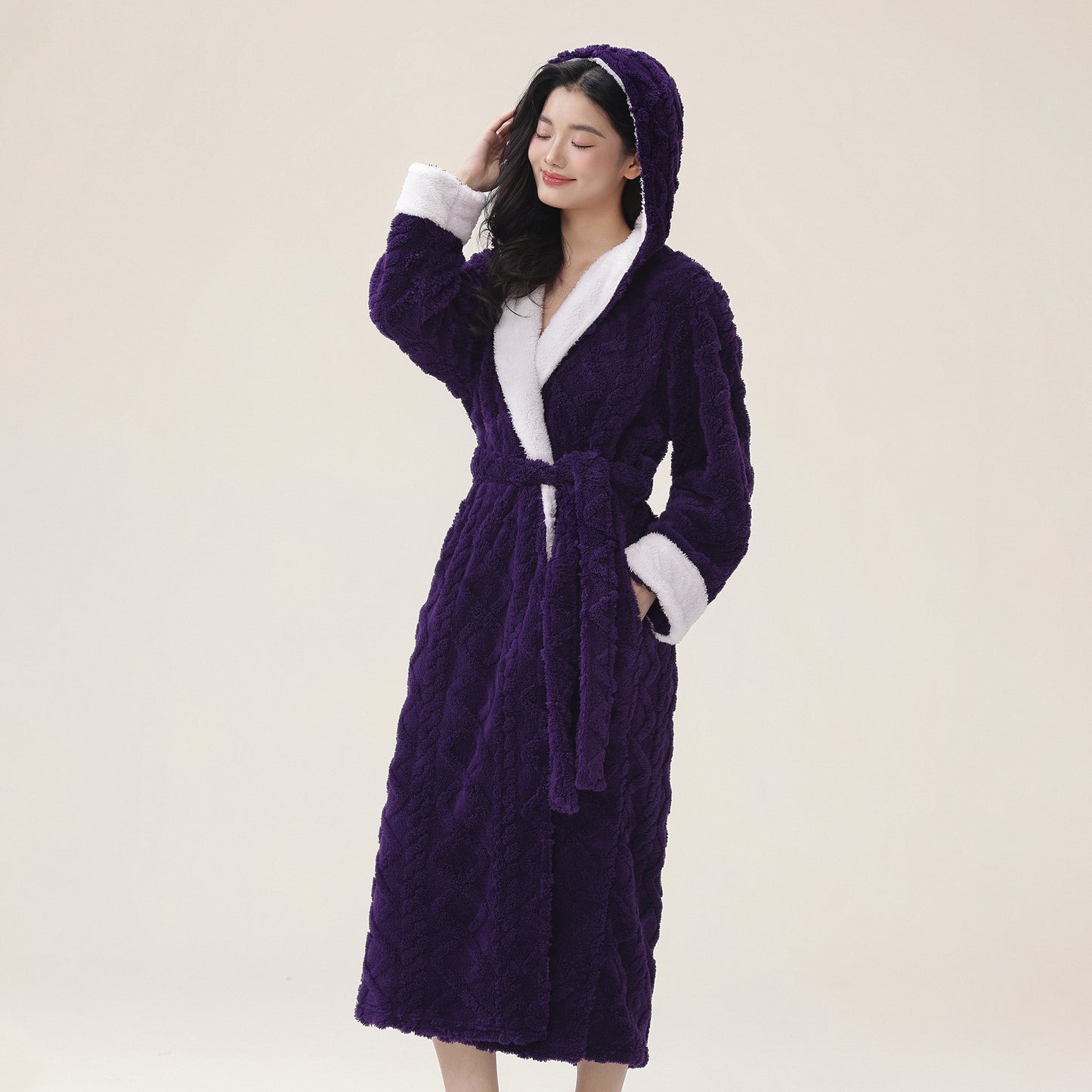 Flannel Bathrobe