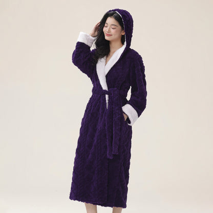Flannel Bathrobe