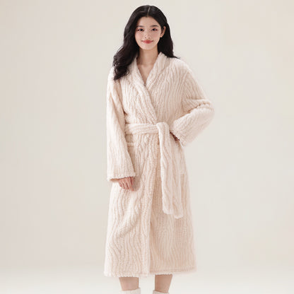 Flannel Bathrobe