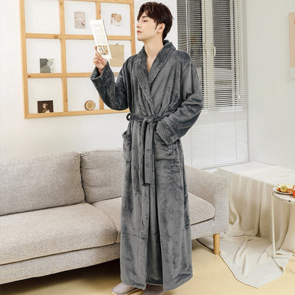 Flannel Bathrobe