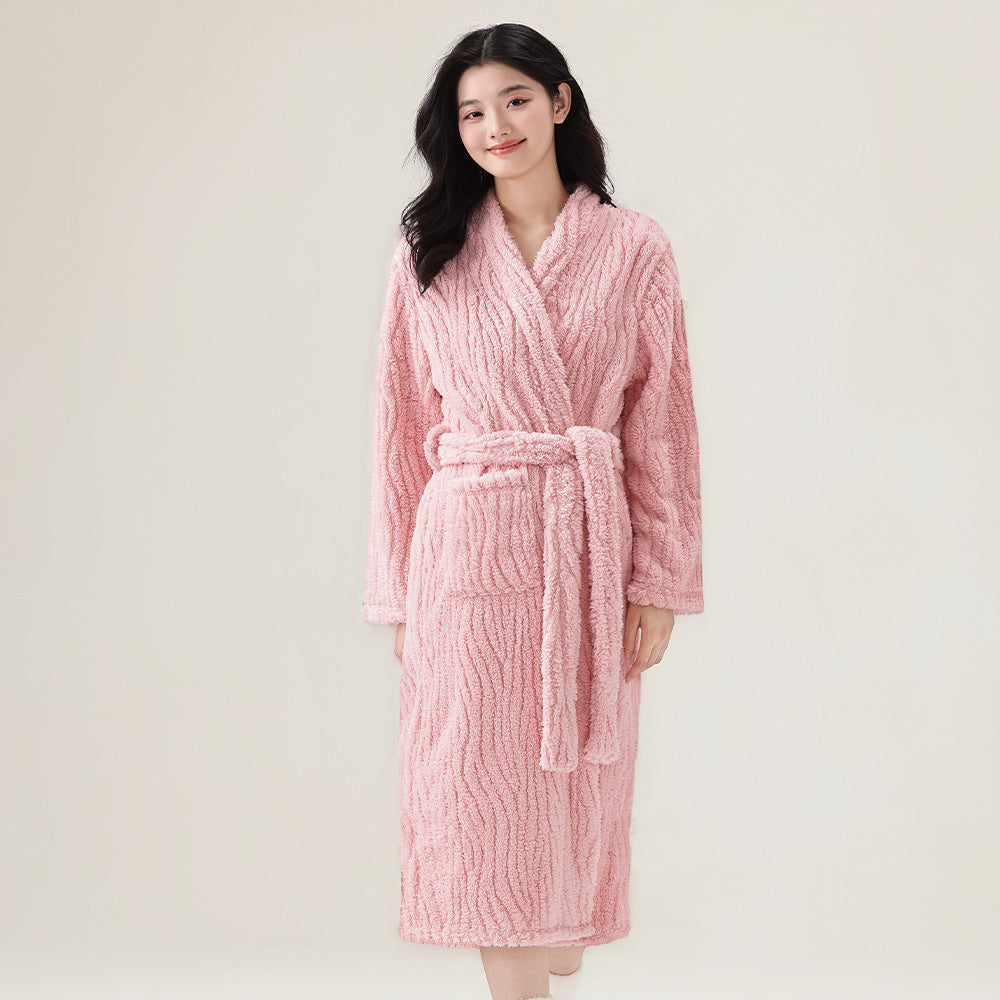 Flannel Bathrobe