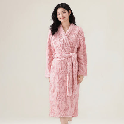 Flannel Bathrobe