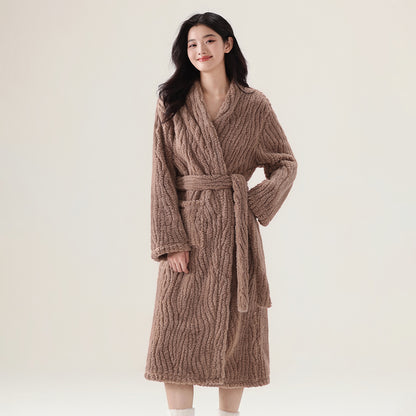 Flannel Bathrobe