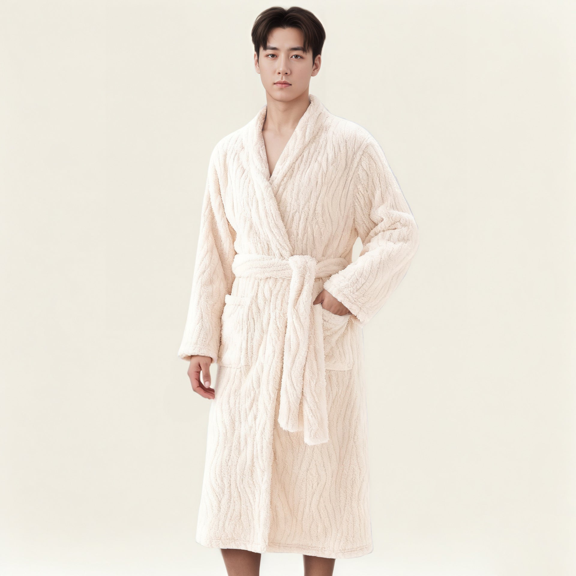 Flannel Bathrobe