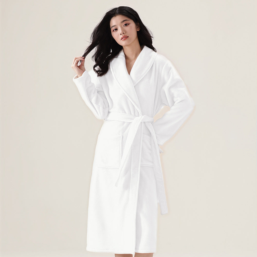 Flannel Bathrobe