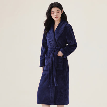 Flannel Bathrobe