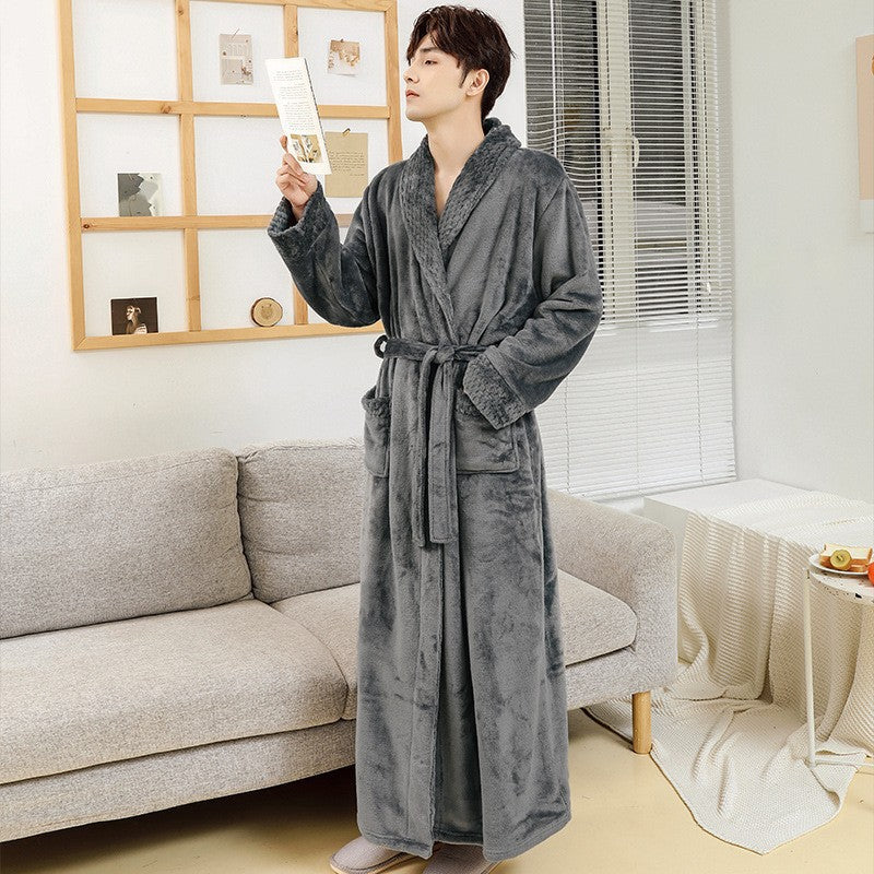 Flannel Bathrobe