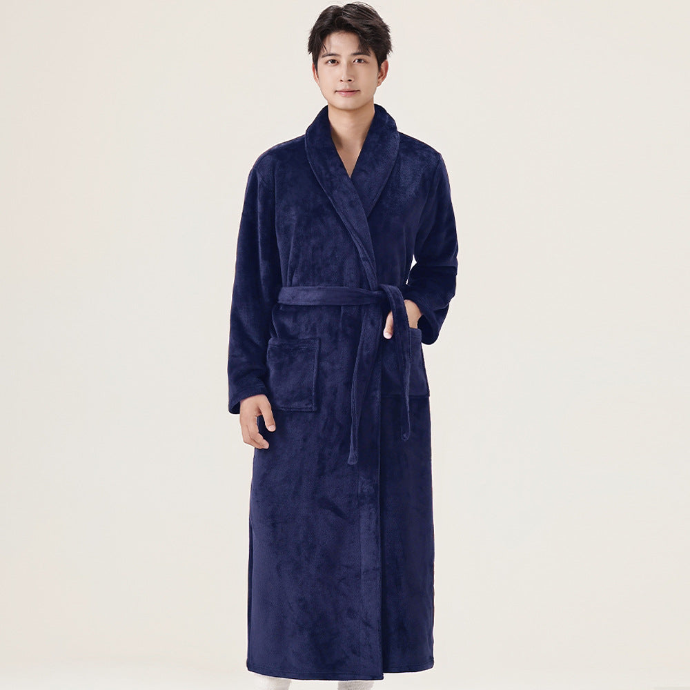 Flannel Bathrobe