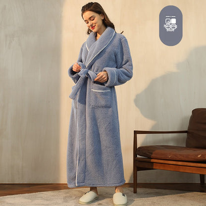 Flannel Bathrobe