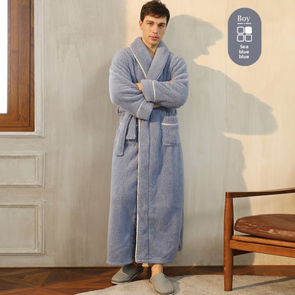 Flannel Bathrobe