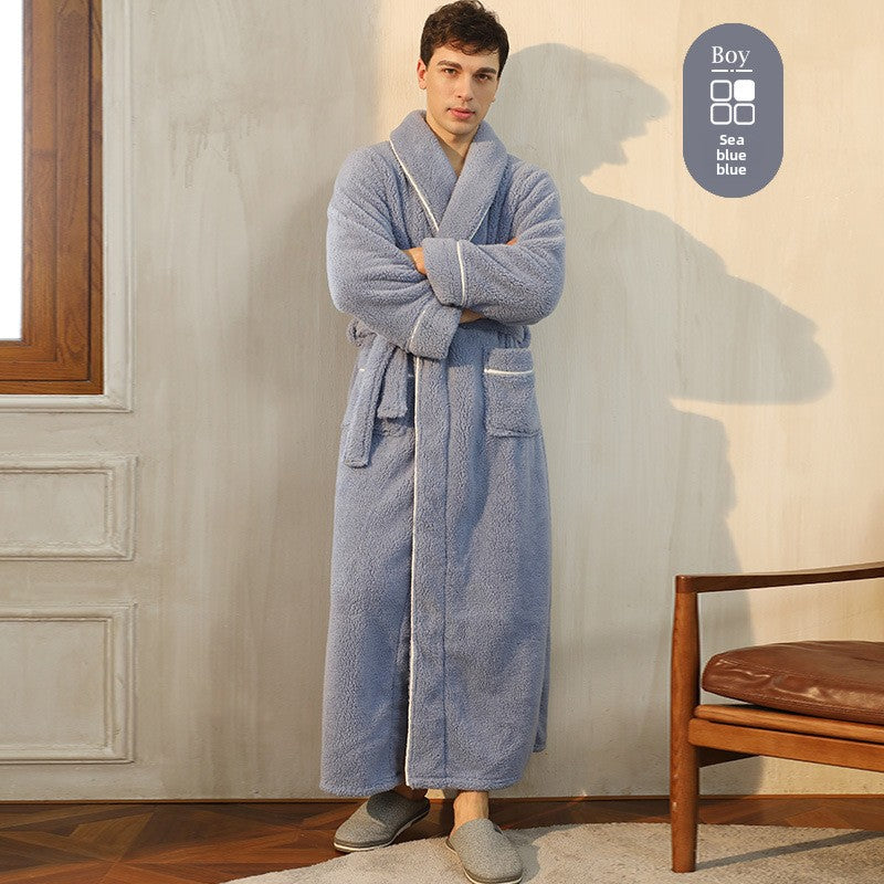 Flannel Bathrobe