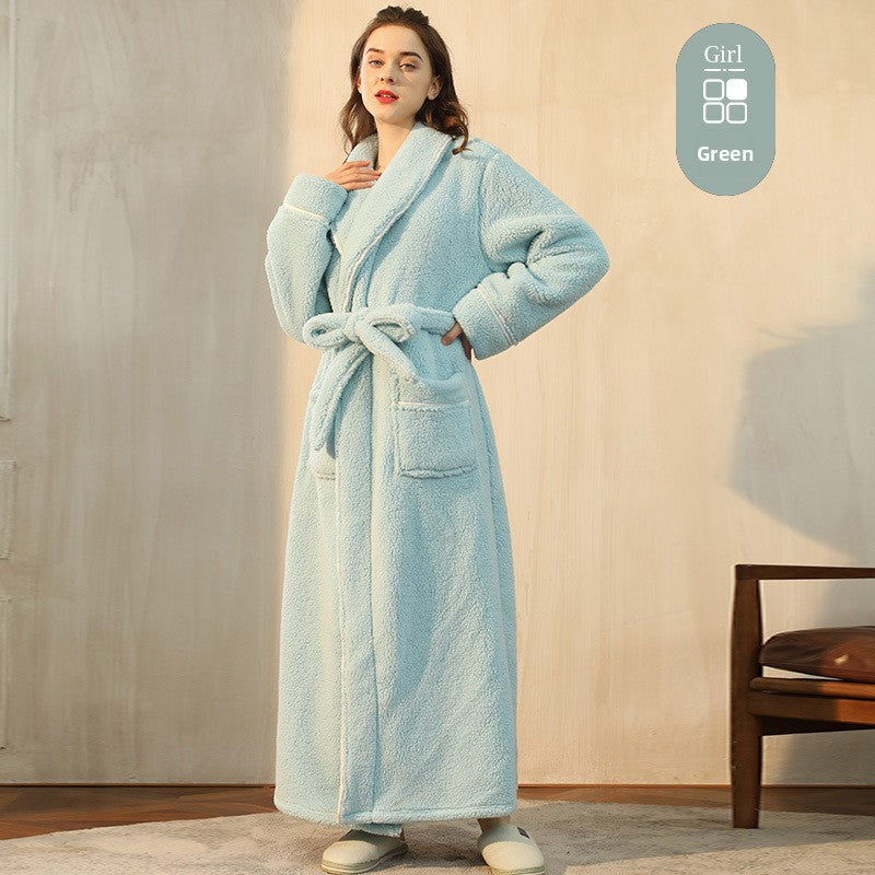 Flannel Bathrobe