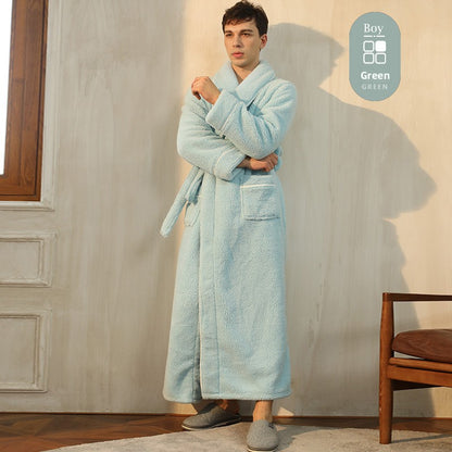 Flannel Bathrobe